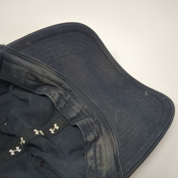 Under Armour Golf Slideback Baseball Cap Blue One Size Adjustable Embroidered - Picture 8 of 9